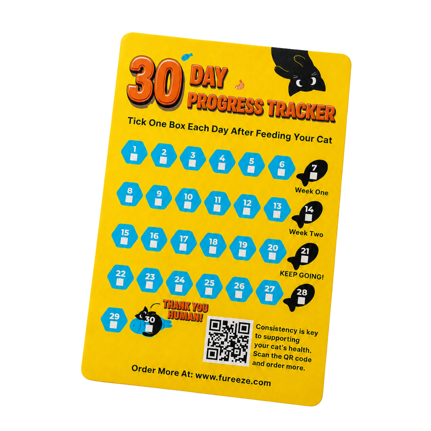 Feline Health Tracker- Fish Oil
