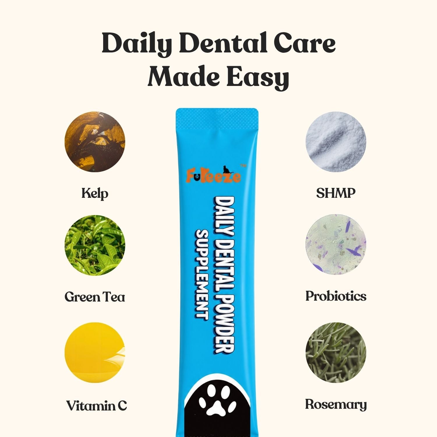 Fureeze® Daily Dental Care Supplement — Reduce Plaque Build-Up & Support Fresher Breath