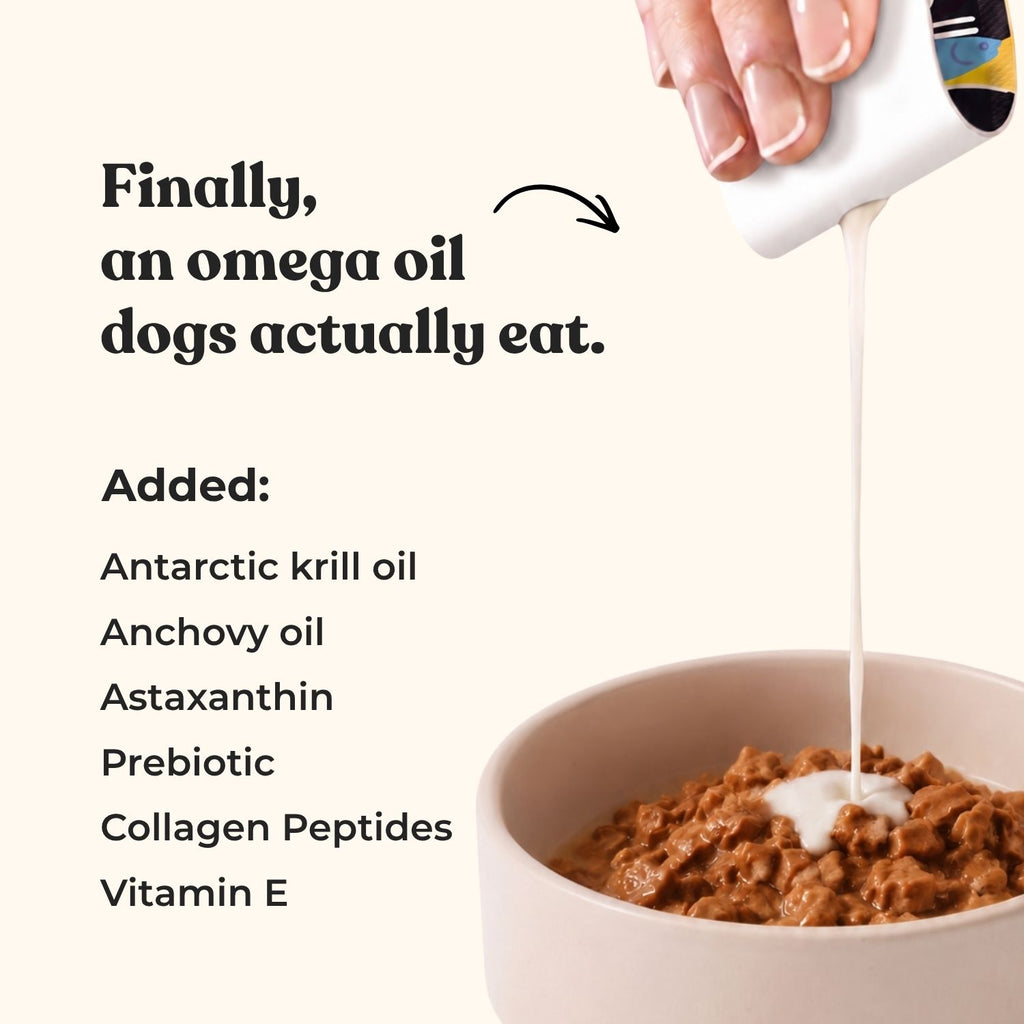 No Fridge. No Mess. — Fureeze® Snap-pack Daily Fish Oil & Collagen Supplement For Dogs