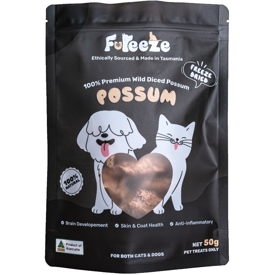 Freeze Dried Diced Possum